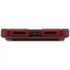 Uniq Keva Edge Magclick Apple iPhone 18 Pro Max / 17 Pro Max Aramid tok, MagSafe, kevlár, piros