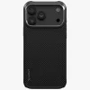 Uniq Keva Edge Magclick Apple iPhone 18 Pro Max / 17 Pro Max Aramid tok, MagSafe, kevlár, fekete