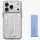 Uniq Heldro Air Apple iPhone 18 Pro Max / 17 Pro Max tok telefontartó résszel, MagSafe, átlátszó