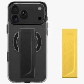   Uniq Heldro Air Apple iPhone 18 Pro Max / 17 Pro Max tok telefontartó résszel, MagSafe, fekete