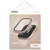 Uniq Voute Apple Watch 11 / Watch 10 42mm műanyag tok, kijelzővédő felülettel, rozéarany
