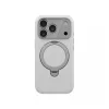 Uniq Elix Apple iPhone 18 Pro / 17 Pro tok gyűrűs telefontartóval, MagSafe, 360 fokban forgatható, szürke