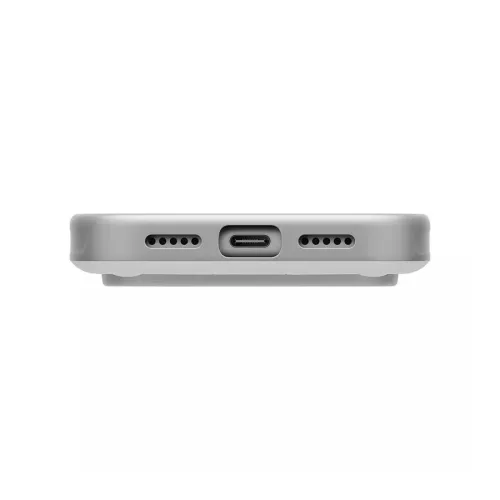Uniq Elix Apple iPhone 18 Pro / 17 Pro tok gyűrűs telefontartóval, MagSafe, 360 fokban forgatható, ezüst