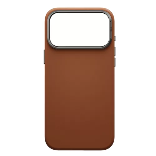 Uniq Lyden Magclick Apple iPhone 18 Pro / 17 Pro tok, MagSafe, műbőr, barna (caramel)