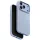 Uniq Lyden Magclick Apple iPhone 18 Pro / 17 Pro tok, MagSafe, műbőr, kék