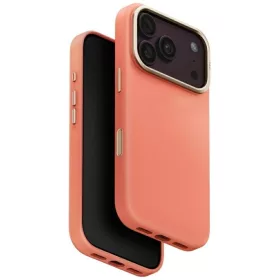   Uniq Lyden Magclick Apple iPhone 18 Pro / 17 Pro tok, MagSafe, műbőr, narancs (terracotta)