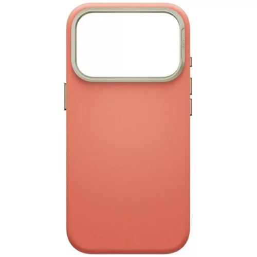 Uniq Lyden Magclick Apple iPhone 18 Pro / 17 Pro tok, MagSafe, műbőr, narancs (terracotta)