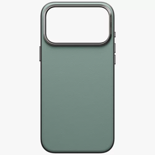Uniq Lyden DS Magclick Apple iPhone 18 Pro Max / 17 Pro Max tok, MagSafe, műbőr, zöld