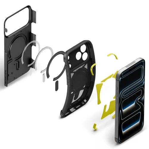 Spigen Tough Armor T MagFit Apple iPhone 18 Pro Max / 17 Pro Max  tok, MagSafe, fekete