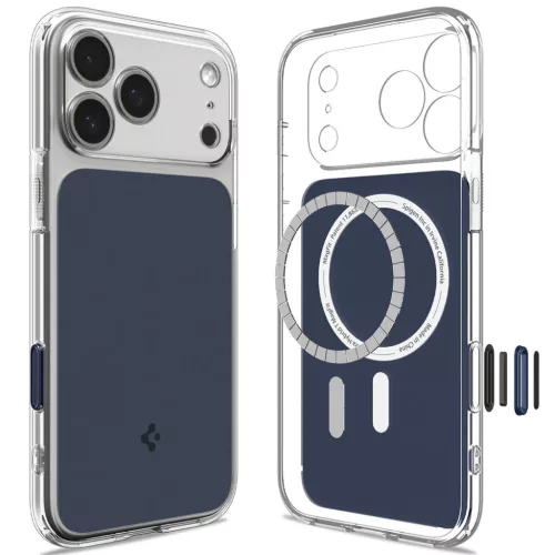 Spigen Ultra Hybrid T MagFit Apple iPhone 18 Pro / 17 Pro tok, MagSafe, kék