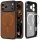 Spigen Ultra Hybrid Mag Apple iPhone 18 Pro / 17 Pro tok, MagSafe, fekete-narancs