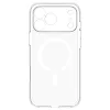 Spigen Ultra Hybrid MagFit Apple iPhone 18 Pro / 17 Pro tok, MagSafe, Clear, átlátszó-fehér