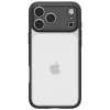 Spigen Ultra Hybrid Apple iPhone 18 Pro / 17 Pro tok, Matte Black, fekete-átlátszó