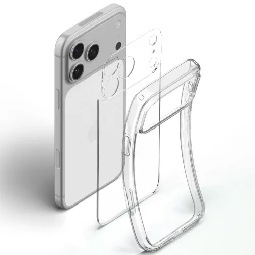 Spigen Ultra Hybrid Apple iPhone 18 Pro / 17 Pro tok, Crystal Clear, átlátszó