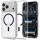 Spigen Ultra Hybrid MagFit Apple iPhone 18 Pro Max / 17 Pro Max tok, MagSafe, Clear, átlátszó-kék