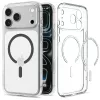 Spigen Ultra Hybrid MagFit Apple iPhone 18 Pro Max / 17 Pro Max tok, MagSafe, Clear, átlátszó-szürke