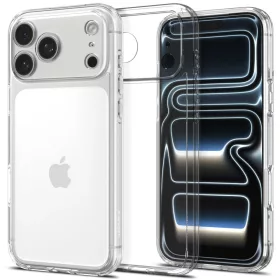   Spigen Ultra Hybrid Apple iPhone 18 Pro Max / 17 Pro Max tok, Crystal Clear, átlátszó