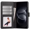Tech-Protect Wallet Xiaomi Redmi Note 17 Pro Max flip / kinyitható tok, fekete