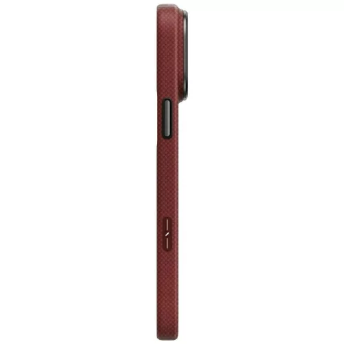 Uniq Keva Edge Magclick Apple iPhone 18 Pro / 17 Pro Aramid tok, MagSafe, kevlár, piros
