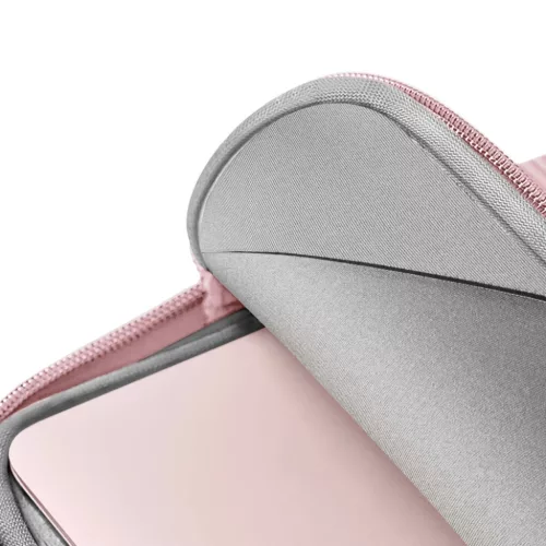 UNIQ Cyprus Ridge Edition laptop táska vízálló neoprénből, 13", rózsaszín