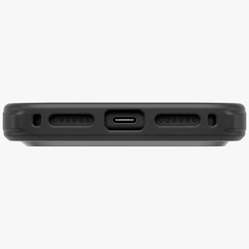 Uniq Keva Edge Magclick Apple iPhone 18 Pro / 17 Pro Aramid tok, MagSafe, kevlár, fekete