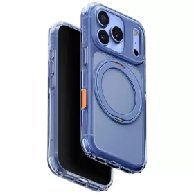   Uniq Swivix Apple iPhone 18 Pro Max / 17 Pro Max tok gyűrűs telefontartóval, MagSafe, 360 fokban forgatható, kék
