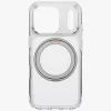 Uniq Swivix Apple iPhone 18 Pro Max / 17 Pro Max tok gyűrűs telefontartóval, MagSafe, 360 fokban forgatható, átlátszó