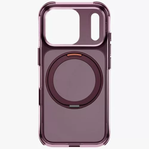 Uniq Swivix Apple iPhone 18 Pro Max / 17 Pro Max tok gyűrűs telefontartóval, MagSafe, 360 fokban forgatható, lila