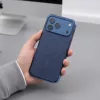 Tech-Protect MagAir Apple iPhone 18 Pro Max / 17 Pro Max tok megerősített sarkakkal, MagSafe, Matt, kék-narancs