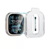Tech-Protect Easy Set+ Apple Watch Ultra 4 / 3 / 2 / 1 49mm tempered glass kijelzővédő fólia felhelyező kerettel (2db)