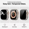 Tech-Protect Easy Set+ Apple Watch Ultra 4 / 3 / 2 / 1 49mm tempered glass kijelzővédő fólia felhelyező kerettel (2db)