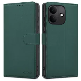   Tech-Protect Wallet Xiaomi Redmi Note 17 Pro flip / kinyitható tok, zöld