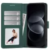 Tech-Protect Wallet Xiaomi Redmi Note 17 Pro flip / kinyitható tok, zöld