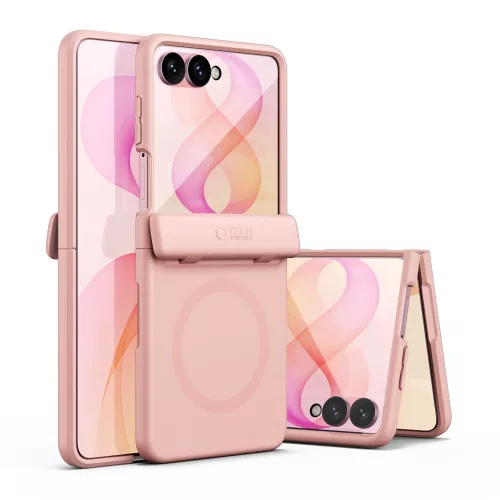Tech-Protect Kevlar Aura Samsung Galaxy Z Flip 8 tok, MagSafe, rózsaszín