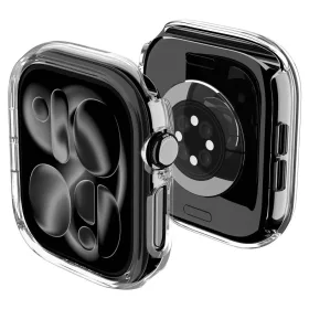   Spigen Thin Fit Apple Watch 12 42mm tok, Crystal Clear, átlátszó