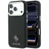 Guess Saffiano Small 4G & Classic Logo Apple iPhone 18 Pro / iPhone 17 Pro tok, MagSafe, fekete-arany