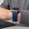 Tech-Protect Motion Apple Watch 44/45/46/49mm gumis szilikon szíj, kék