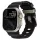 Tech-Protect Motion Apple Watch 44/45/46/49mm gumis szilikon szíj, fekete
