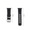 Tech-Protect Motion Apple Watch 44/45/46/49mm gumis szilikon szíj, fekete