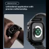 Spigen Rugged Armor Pro Apple Watch 12 46mm tok / szíj, fekete