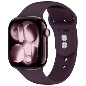   Tech-Protect Silicone Apple Watch 8 / 9 / 10 / 11 / 12 / SE / Ultra (44/45/46/49mm) szíj, szilikon, lila