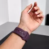 Tech-Protect Silicone Apple Watch 8 / 9 / 10 / 11 / 12 / SE / Ultra (44/45/46/49mm) szíj, szilikon, lila