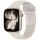 Tech-Protect Silicone Apple Watch 8 / 9 / 10 / 11 / 12 / SE / Ultra (44/45/46/49mm) szíj, szilikon, törtfehér