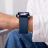 Tech-Protect Silicone Apple Watch 8 / 9 / 10 / 11 / 12 / SE (40/41/42mm) szíj, szilikon, sötétkék