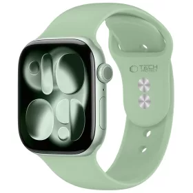   Tech-Protect Silicone Apple Watch 8 / 9 / 10 / 11 / 12 / SE (40/41/42mm) szíj, szilikon, zöld