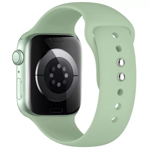 Tech-Protect Silicone Apple Watch 8 / 9 / 10 / 11 / 12 / SE (40/41/42mm) szíj, szilikon, zöld