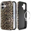 Tech-Protect Lamano Apple iPhone 17 hátlap tok, MagSafe, Exotic Touch, leopárd minta