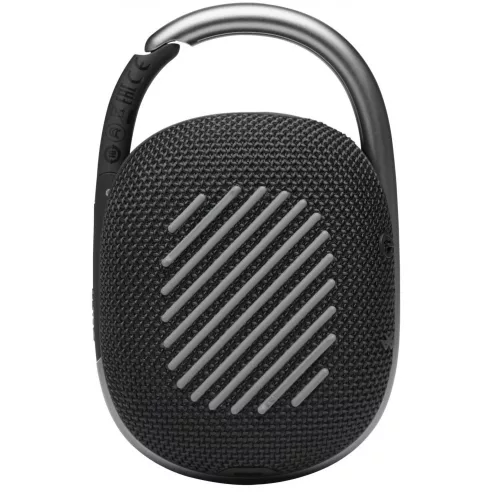 JBL Clip 4 hordozható bluetooth hangszóró, IP67, 5W, fekete(JBLCLIP4BLK)