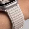 Tech-Protect Nylonloop Apple Watch 8 / 9 / 10 / 11 / 12 / SE / Ultra (44/45/46/49mm) szíj, szövet, bézs