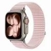 Tech-Protect Nylonloop Apple Watch 8 / 9 / 10 / 11 / 12 / SE / Ultra (44/45/46/49mm) szíj, szövet, rózsaszín